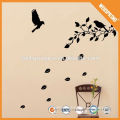 Fashion stcikers home decor maple leaves wall sticker